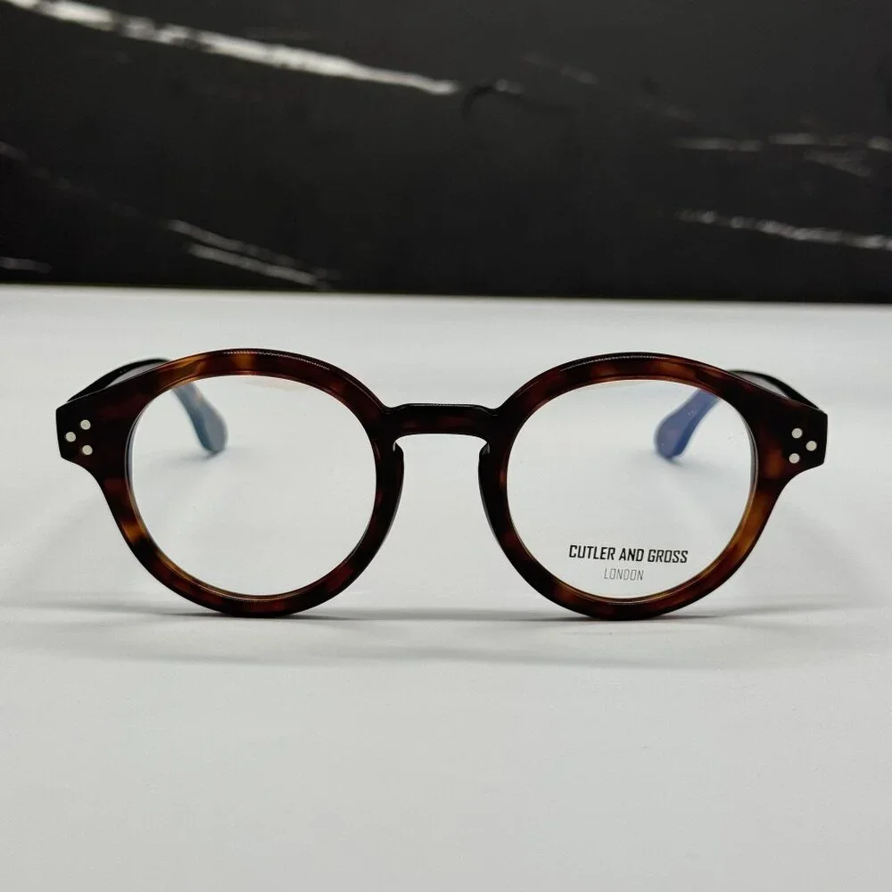 NEW CUTLER AND GROSS CG1291V2 002 EYEGLASSES HAVANA UNISEX EYEWEAR